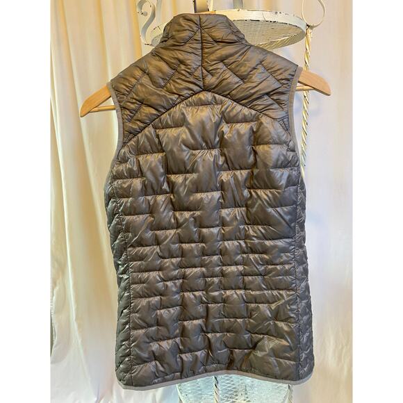Patagonia Vest Nano Puff Insulated Packable Zip Up Silver Gray Women's Size Med - Picture 2 of 11